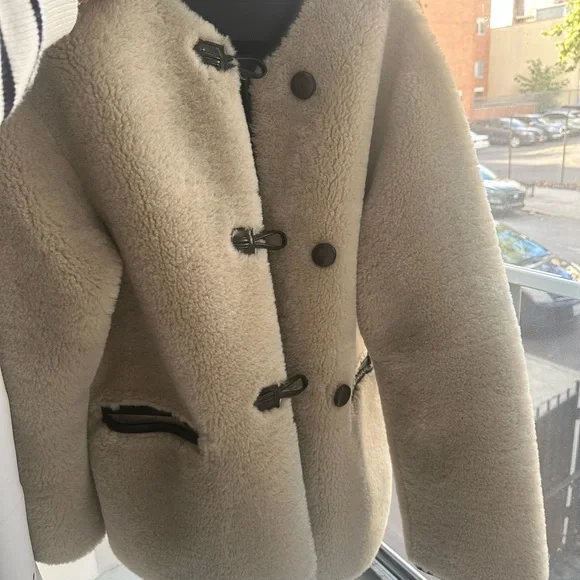 Mango Tan Teddy Jacket - Picture 8 of 11